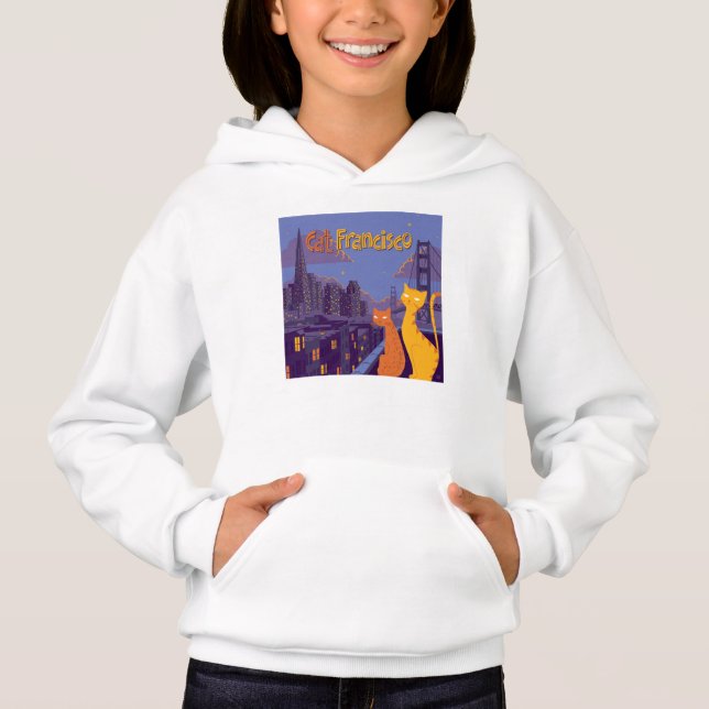 Cat Francisco Hoodie (Vorderseite)