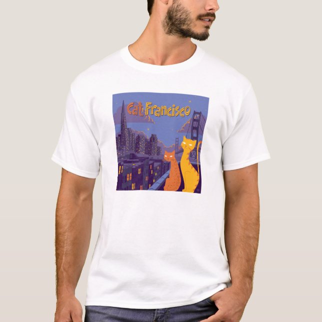 Cat Francisco T-Shirt (Vorderseite)
