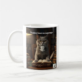 Cat Freud: Händler haben kein Superego Kaffeetasse