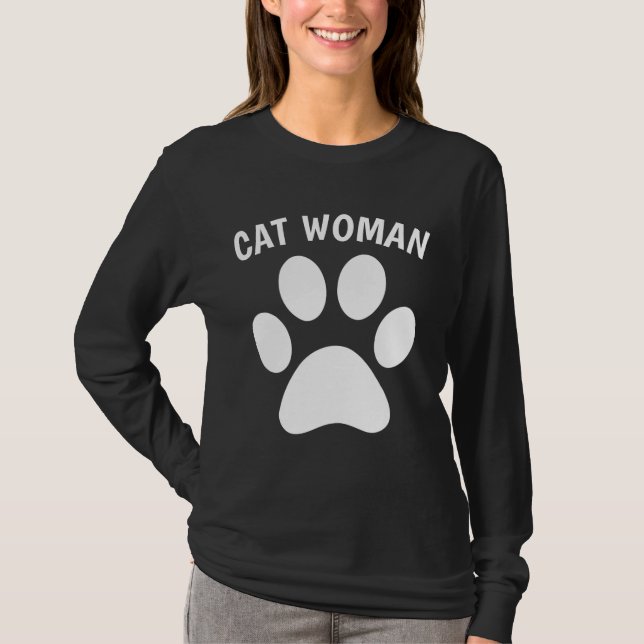 CAT Funny Ladys Cat T - Shirt (Vorderseite)