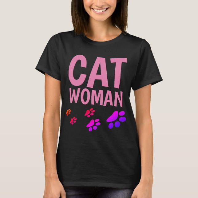 CAT Funny Ladys T - Shirt (Vorderseite)