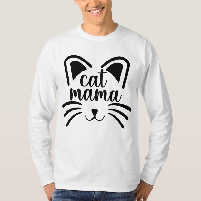 Cat Funny Quotes T-Shirt (Vorderseite)