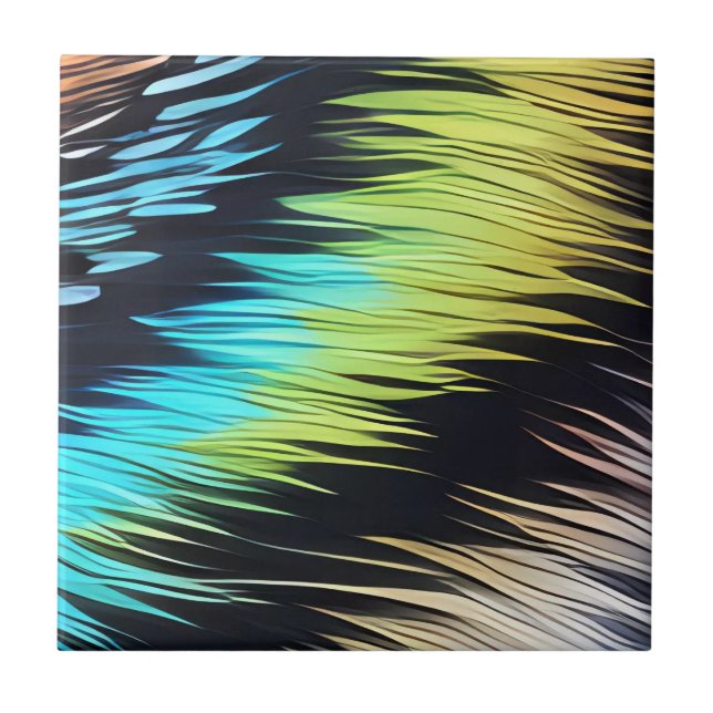 Cat Fur Tiles Keramik Tile Set Fliese (Vorderseite)