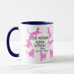 Cat Furry Overlords - Personalisierte Cat Mama Tasse