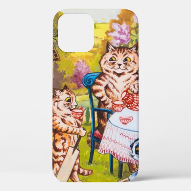 Cat Garden Party Case-Mate iPhone Hülle (Rückseite)