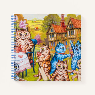 Cat Garden Party Notizbuch