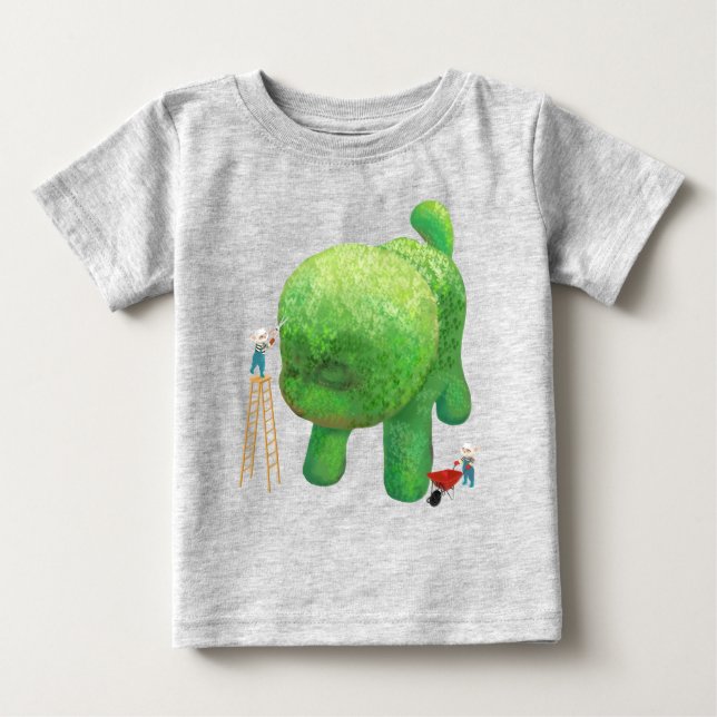 Cat Gardeners und Green Animal Bush Baby T-shirt (Vorderseite)
