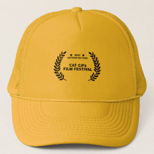 Cat Gifs Filmfestival Gewinner des Besten Motivs Truckerkappe