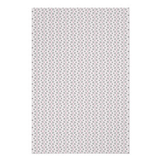 Cat Gift | Niedliches Katzenmuster Nahtloser Hinte Poster