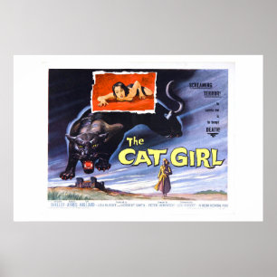 Cat Girl (xl) Poster