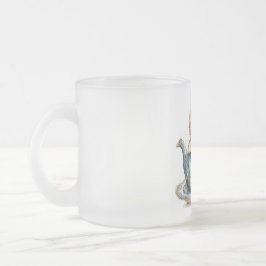 Cat Glass Cup Mattglastasse