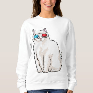 Cat Glasses Sweatshirt