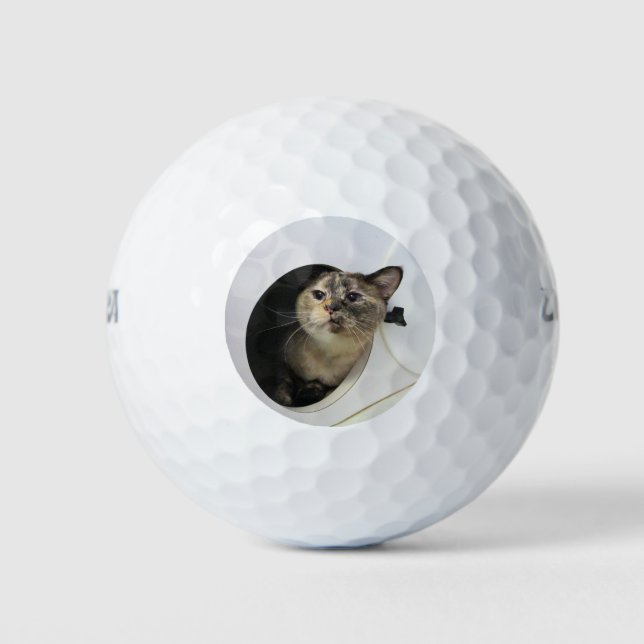 Cat Golf Balls Golfball (Vorderseite)