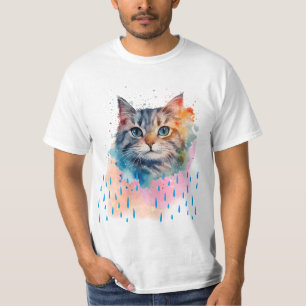 Cat-Grafik-T - Shirt