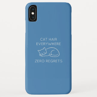 Cat hair everywhere zero regrets Case-Mate iPhone hülle