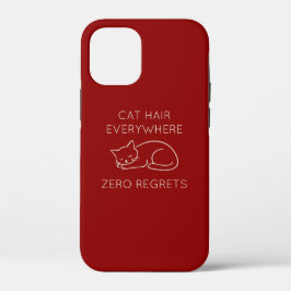 Cat hair everywhere zero regrets Case-Mate iPhone hülle