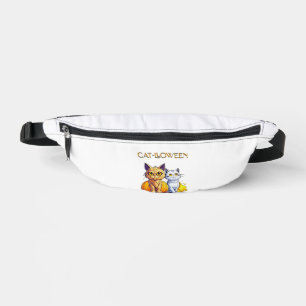 Cat halloween bauchtasche