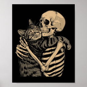 Cat Halloween Cat Lover Cat Mama Vater Poster