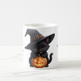 Cat Halloween Family Kaffeetasse