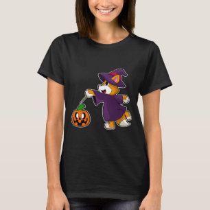 Cat Halloween Hexe T-Shirt