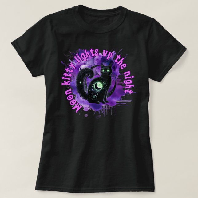 Cat Halloween Shirt (Design vorne)