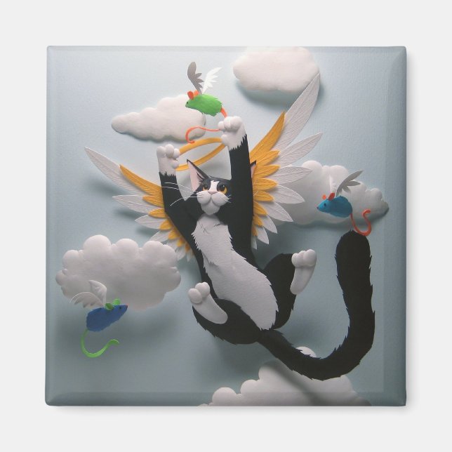 Cat Heaven Magnet (Vorne)