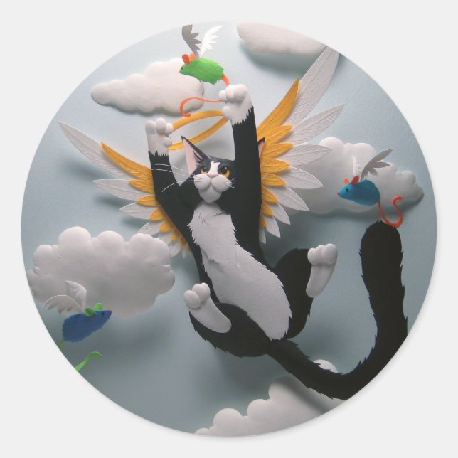 Cat Heaven Stickers (Vorderseite)