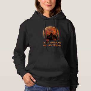 Cat Hello Dunkelheit Meine alten Freunde Black Cat Hoodie