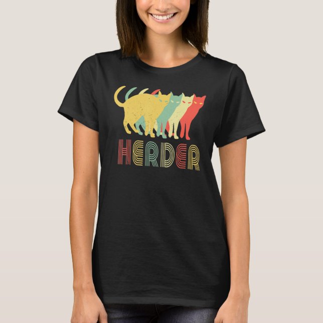 Cat Herder T-Shirt (Vorderseite)