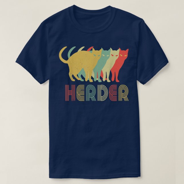 Cat Herder T-Shirt (Design vorne)