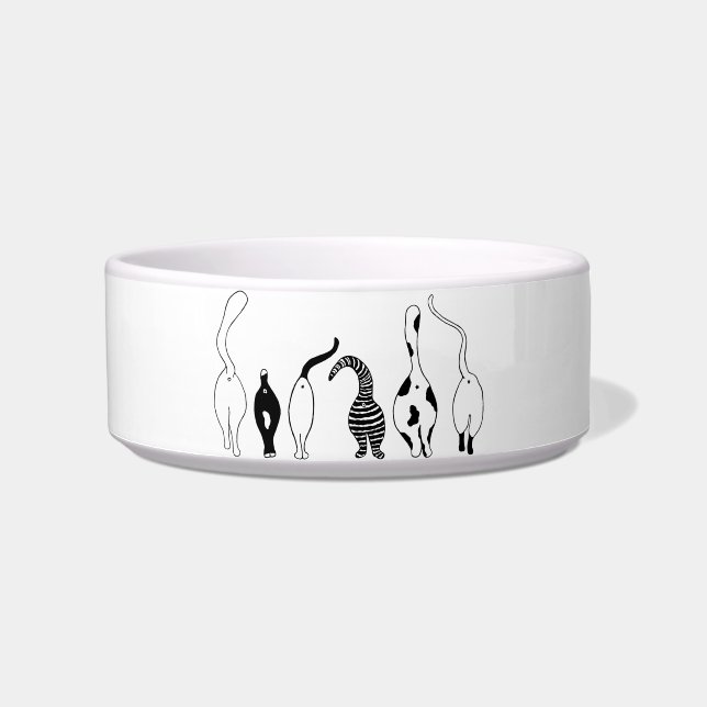 Cat-Hintern Napf (Vorderseite)