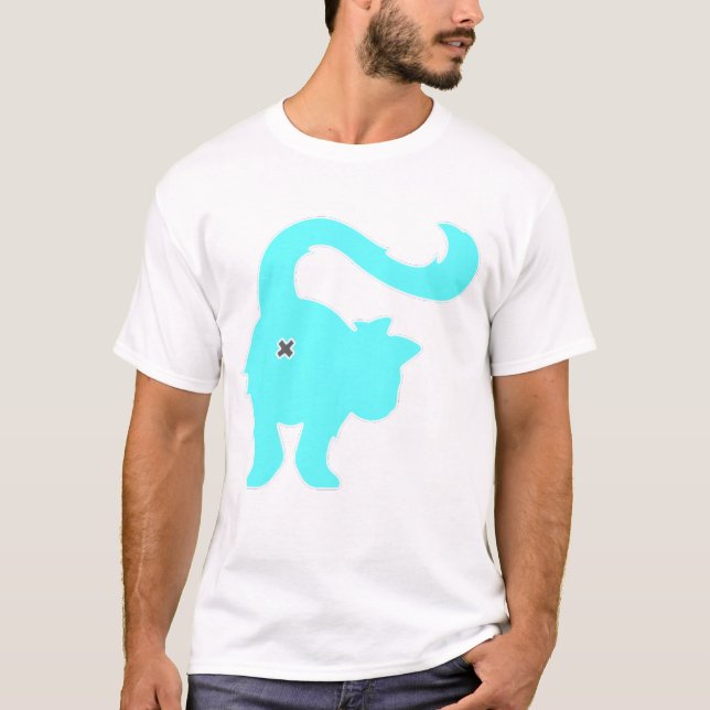 CAT-HINTERN. .png T-Shirt (Vorderseite)