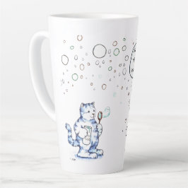 Cat Hopes Milchtasse
