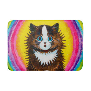 Cat in a Rainbow, Louis Wain Badematte
