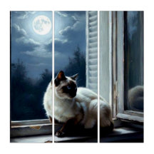 Cat in the Moonlight