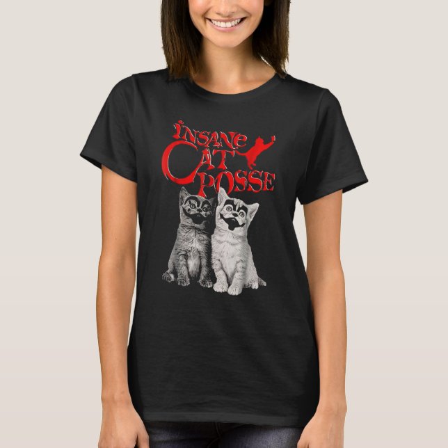 Cat Insane Cat Posse T-Shirt (Vorderseite)