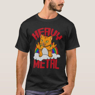 Cat Instrumentalist Rock Music Musician Musical T-Shirt