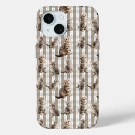 Cat iPhone 15 Phone Case