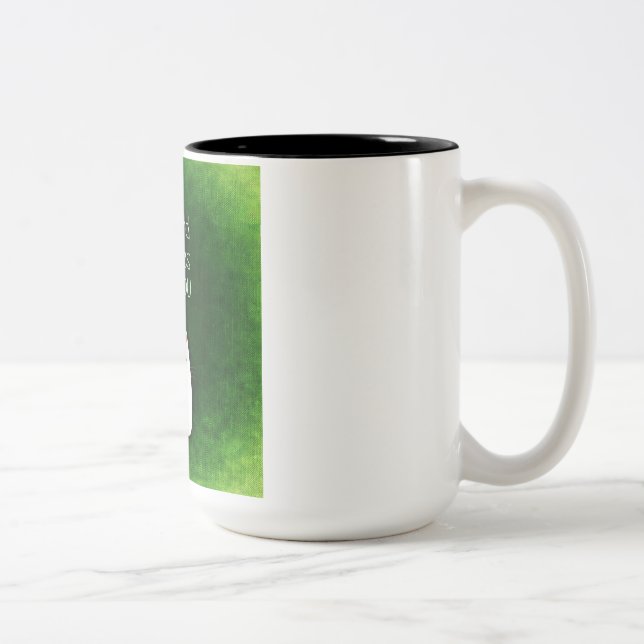 Cat-Kaffee-Tasse Zweifarbige Tasse (Rechts)