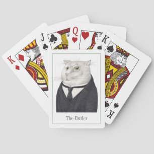 CAT-KATZE-KARTEN + Text Spielkarten