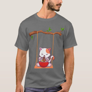 Cat Kawaii Anime T-Shirt Japanisch