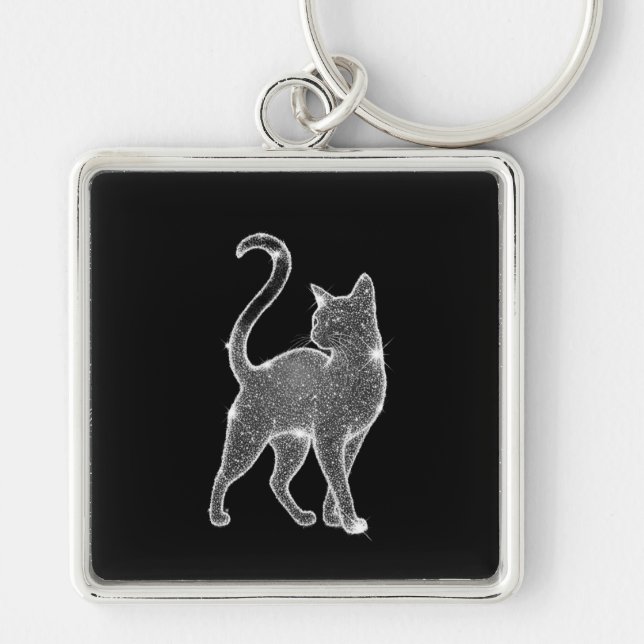 Cat key ring the sparkling cat schlüsselanhänger (Vorne)