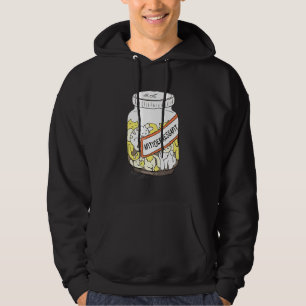 Cat Kitten Antidepressivum Retro Forensik Thema Hoodie