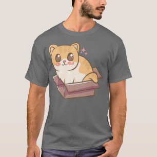 Cat Kitten in einem Bo Niedlich Kawaii Anime Kawai T-Shirt