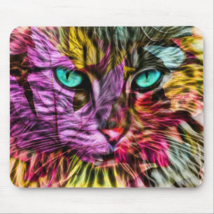 Cat Kitten Künstlerisch Mousepad