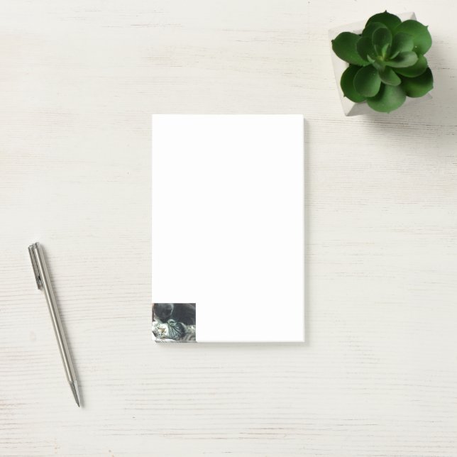 Cat Kitten Notes Post-it Klebezettel (Büro)