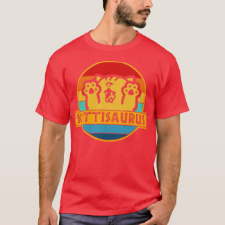 Cat Kittisaurus Square T-Shirt