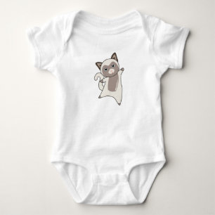 Cat Kitty Fur Nose Niedlicher Tiere Kinder Baby Strampler