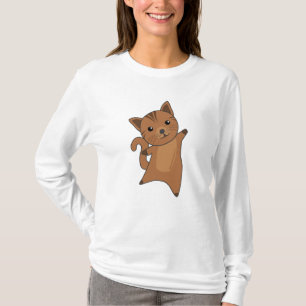 Cat Kitty Fur Nose Niedlicher Tiere Meow T-Shirt