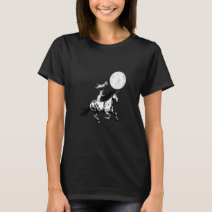 Cat Kitty Unicorn Galloping Pferde Fantasie zufäll T-Shirt